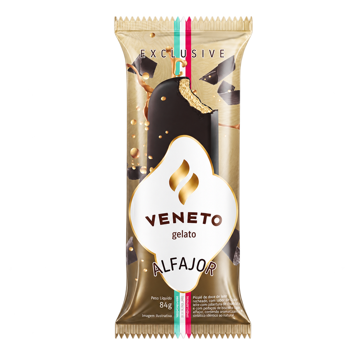 Picolé Veneto Alfajor