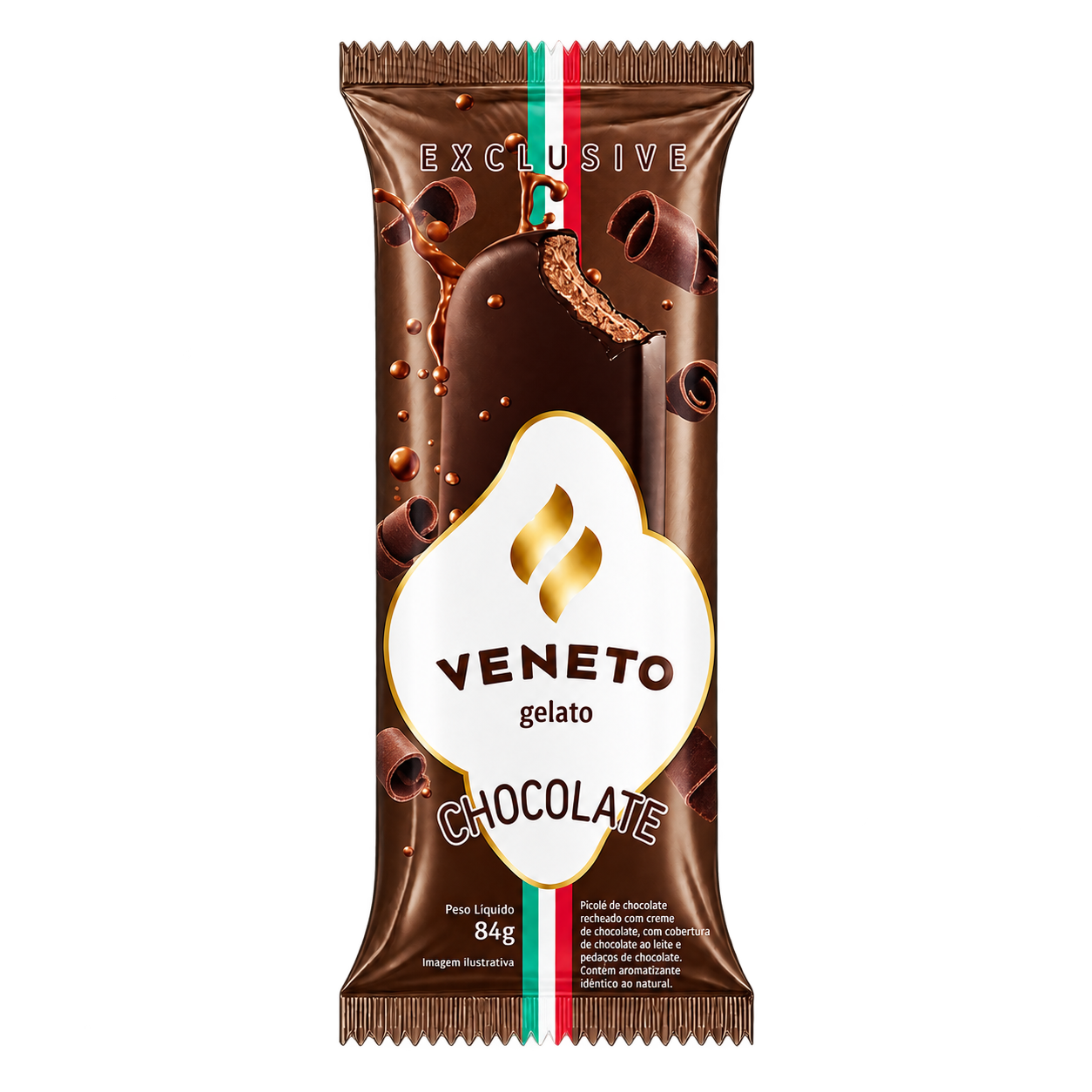 Picolé Belga Cioccolato